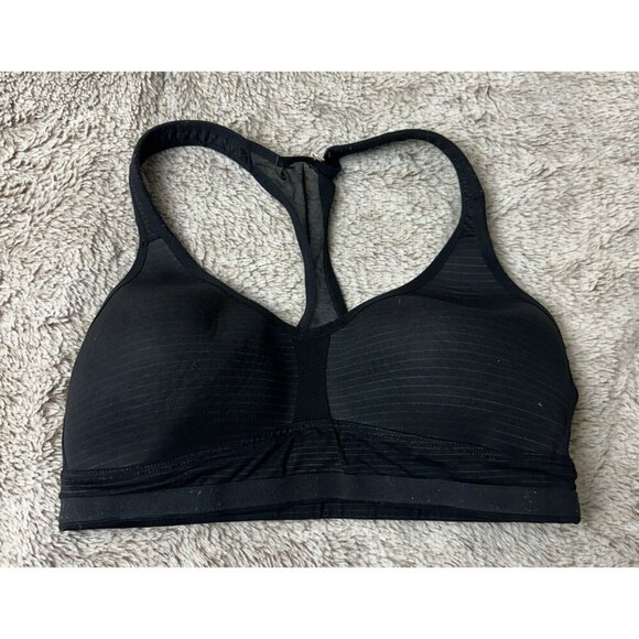 Lululemon Most Popular HARD-TO-FIND BLACK Speed Up Bra Anti-Stink Size 4 - Picture 9 of 13